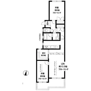 リリカル映【3階】の間取り