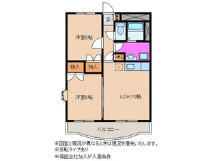 プリムローズ・アイ【2階】の間取り