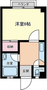 コーポヤナギ【3階】の間取り