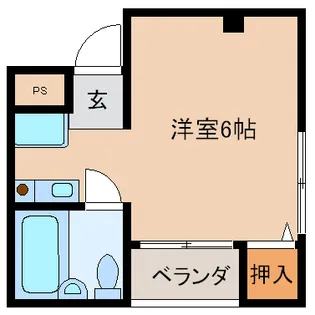 イノマビルII【2階】の間取り