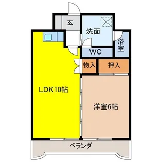 エピセル21【5階】の間取り