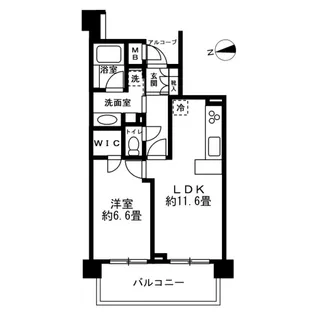 グローリオ本所【7階】の間取り