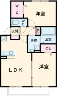 ル・レーブ A【1階】の間取り