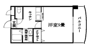CASA VILLANOVA【4階】の間取り