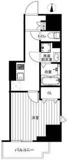 パレスシンシア江東橋【9階】の間取り