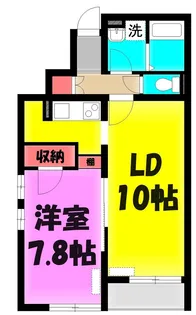 レジナ【1階】の間取り