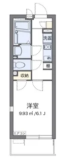 クレイノスペランツァII号館【2階】の間取り