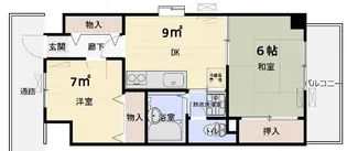 リサイデンスアミティ【3階】の間取り