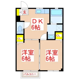 グランドメゾンあいら A棟【2階】の間取り