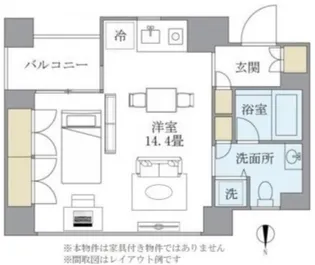 KDXレジデンス南麻布【3階】の間取り