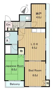 プランドール(南大沢)【4階】の間取り