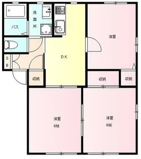 カルチェ C【1階】の間取り