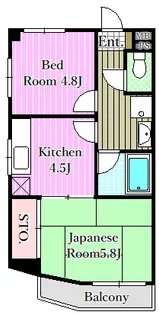 メゾン福栄【3階】の間取り