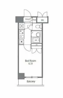 LaSante広尾【4階】の間取り