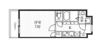 東京都新宿区喜久井町【マンション】の間取り