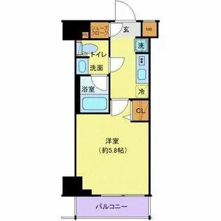 東京都品川区二葉3【マンション】の間取り