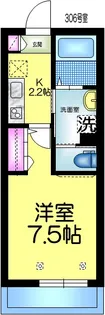 千葉県船橋市西船1【マンション】の間取り