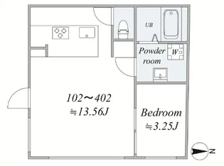 trias315【2階】の間取り