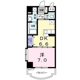 盛キャラバン【2階】の間取り