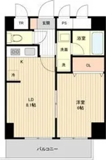 アーバンフラッツ豊平4条【3階】の間取り