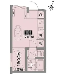 パティオ梅ヶ丘W【1階】の間取り