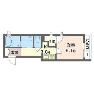 ティアーズメゾン【1階】の間取り