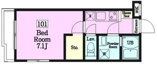 東京都杉並区阿佐谷南3【マンション】の間取り