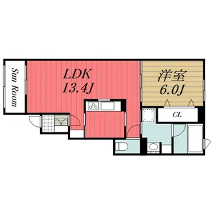千葉県市原市青柳【アパート】の間取り