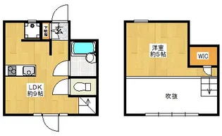 カーサハーツの間取り