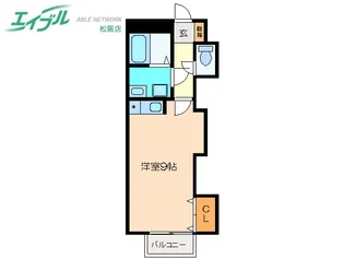 サンパティーク B棟【2階】の間取り