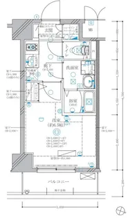 ディアレイシャス東別院IV【3階】の間取り