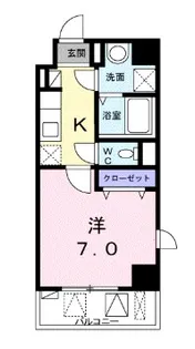 カルム・アビタシオン【3階】の間取り
