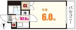 petit pas長束【1階】の間取り