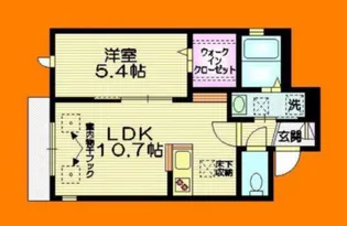 カーサ西荻【1階】の間取り