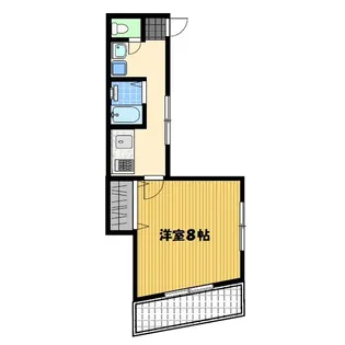 ライトコート【3階】の間取り