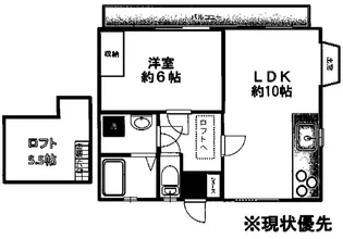 ビレッジB【2階】の間取り