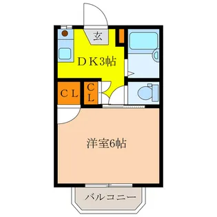 プレジデントI【2階】の間取り