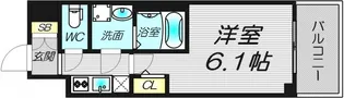 エスリード弁天町NORTH RESIDENCE【1階】の間取り