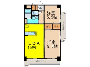大神第3ビル【5階】の間取り