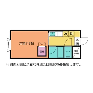 アストリアI・II【1階】の間取り