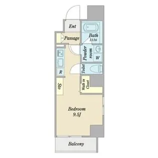 L’Allure【6階】の間取り