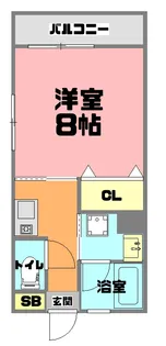 グリーンコート【2階】の間取り