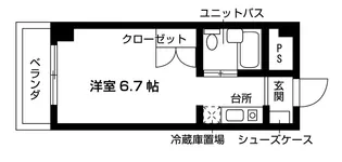 プランドール【6階】の間取り
