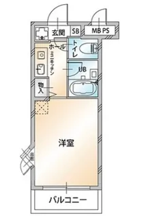 菱和パレス向ヶ丘遊園【4階】の間取り