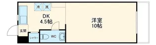 キャステルパル【2階】の間取り