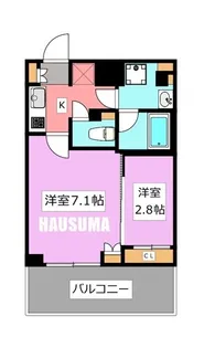 プラート宮坂【4階】の間取り