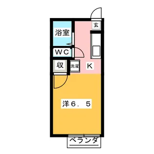 コーポTS【2階】の間取り