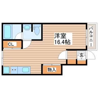 coffret sendai【1階】の間取り