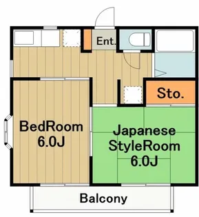 KGKハイツ【2階】の間取り