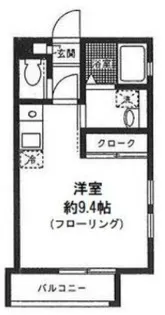 エミレシア【1階】の間取り